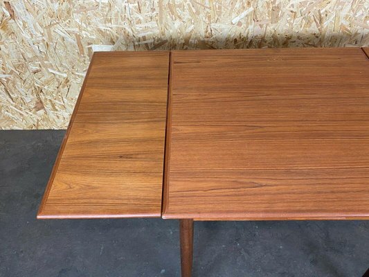 Teak Dining Table, Denmark, 1970s-EJL-1063077