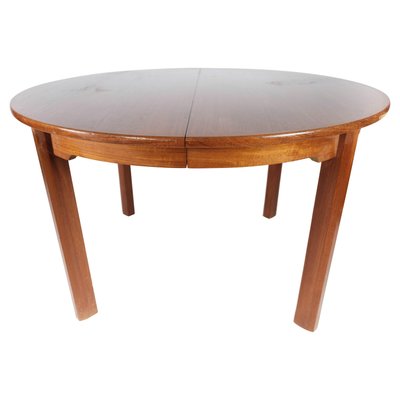 Teak Dining Table with Extension, 1960s-UY-999230