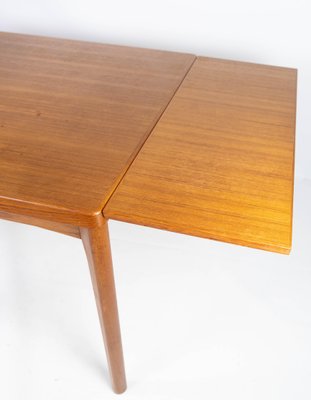 Teak Dining Table with Extensions by Henning Kjærnulf, 1960s-UY-952739