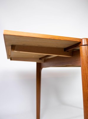 Teak Dining Table with Extensions by Henning Kjærnulf, 1960s-UY-952739