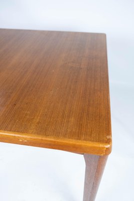 Teak Dining Table with Extensions by Henning Kjærnulf, 1960s-UY-952739