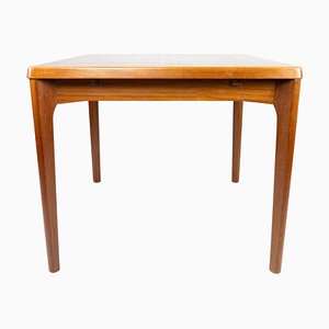 Teak Dining Table with Extensions by Henning Kjærnulf, 1960s-UY-952739