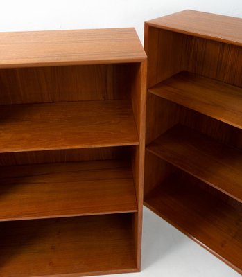 Teak Double Bookcase by Arne Vodder for Sibast, 1950s, Set of 2-TJQ-769515