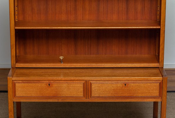 Teak Drawer and Shelf Cabinet by Carl Aksel Acking for Bodafors, Sweden, 1960s-JE-987165