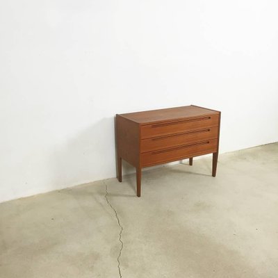 Teak Drawer Cabinet by Nils Jonsson for Torring Mobelfabrik, 1970s-QZ-1139867