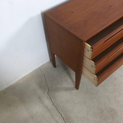 Teak Drawer Cabinet by Nils Jonsson for Torring Mobelfabrik, 1970s-QZ-1139867