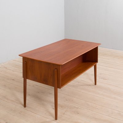 Teak Executive Desk with 6 Drawers-UE-1160841