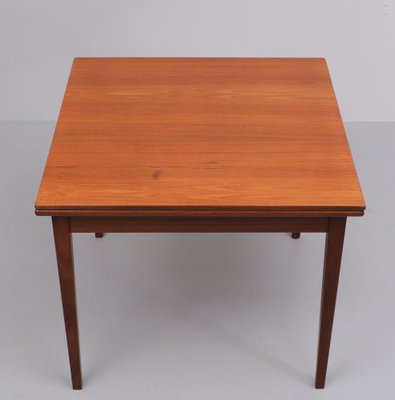 Teak Extendable Dining Table, 1960s-GCG-1806156