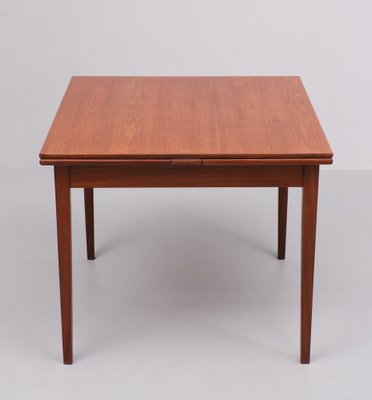 Teak Extendable Dining Table, 1960s-GCG-1806156