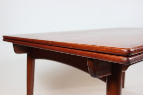 Teak Extendable Dining Table by Hans J. Wegner for Andreas Tuck, 1960s-UY-621181