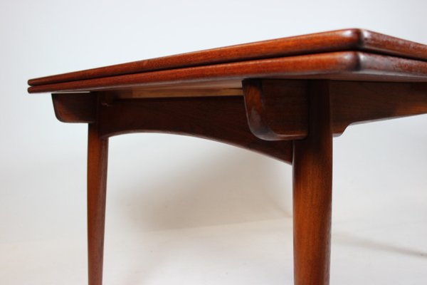 Teak Extendable Dining Table by Hans J. Wegner for Andreas Tuck, 1960s-UY-621181