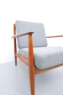 Teak FD118 Armchair by Grete Jalk for France & Daverkosen-ZE-1215943