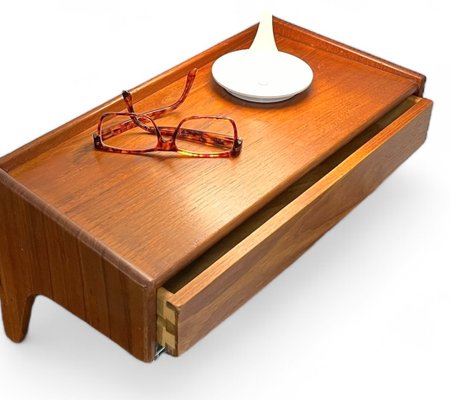 Teak Floating Bedside by Arne Hovmand Olsen for Mogens Kold-DZY-2034971