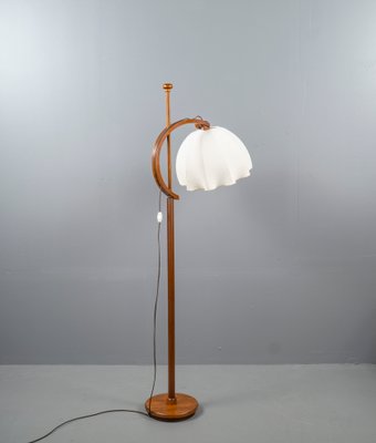 Teak Floor Lamp in the Style of Domus & Wegner Juhl, 1960s-VLO-1347393