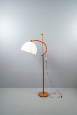 Teak Floor Lamp in the Style of Domus & Wegner Juhl, 1960s-VLO-1347393