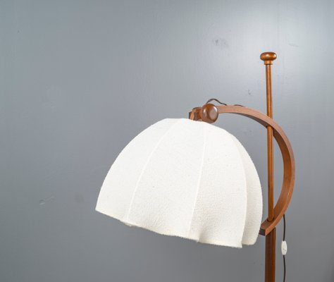 Teak Floor Lamp in the Style of Domus & Wegner Juhl, 1960s-VLO-1347393