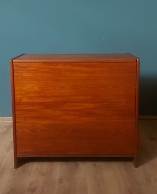 Teak Folding Bedding Chest of Drawers, 1960s-KDW-1794809