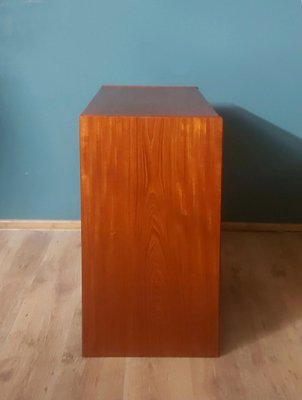 Teak Folding Bedding Chest of Drawers, 1960s-KDW-1794809