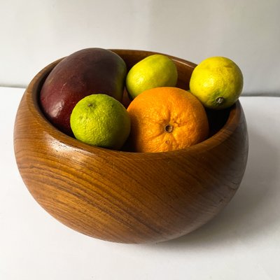 Teak Fruit Bowl by Jens Quistgaard for Dansk Design, 1960s-AOU-1804244