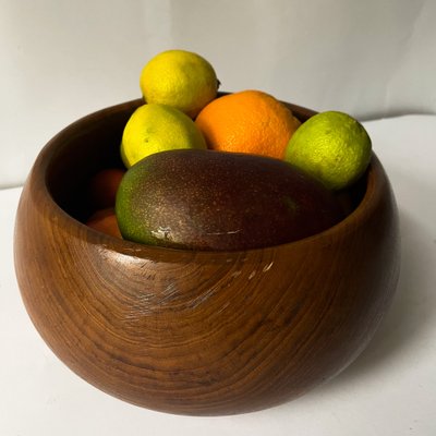 Teak Fruit Bowl by Jens Quistgaard for Dansk Design, 1960s-AOU-1804244