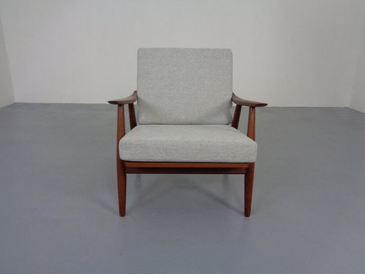 Teak GE-270 Armchair by Hans J. Wegner for Getama, 1950s-RDW-1363280