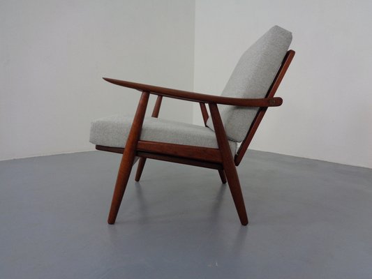 Teak GE-270 Armchair by Hans J. Wegner for Getama, 1950s-RDW-1363280