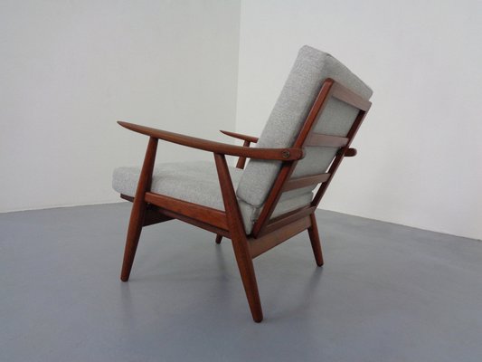 Teak GE-270 Armchair by Hans J. Wegner for Getama, 1950s-RDW-1363280