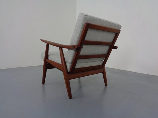 Teak GE-270 Armchair by Hans J. Wegner for Getama, 1950s-RDW-1363280