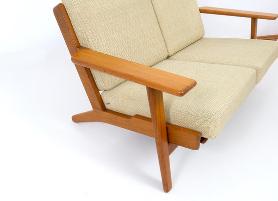 Teak GE 290 2-Seater Sofa by Hans J. Wegner for Getama-URD-1440767