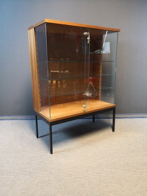 Teak & Glass Display by Dieter Wäckerlin for Behr, 1960s-CTM-570640