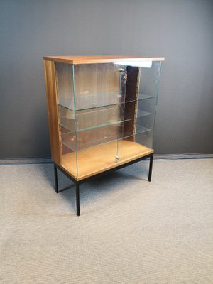 Teak & Glass Display by Dieter Wäckerlin for Behr, 1960s-CTM-570640