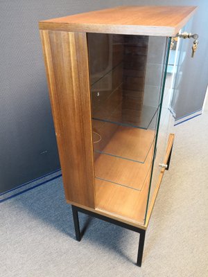 Teak & Glass Display by Dieter Wäckerlin for Behr, 1960s-CTM-570640