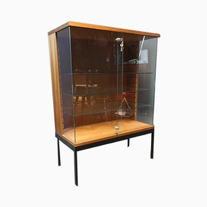 Teak & Glass Display by Dieter Wäckerlin for Behr, 1960s-CTM-570640