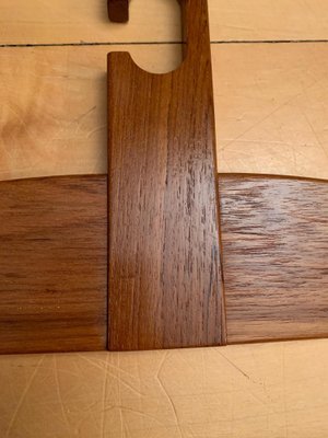 Teak Hangers, Denmark, 1960s, Set of 5-RTR-695000