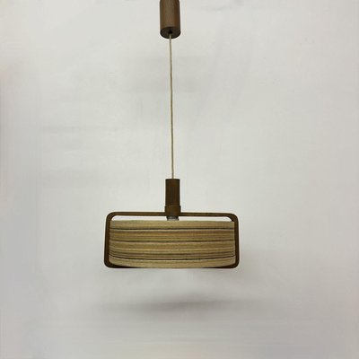 Teak Hanging Lamp from Temde Leuchten, 1970s-BGP-2020852