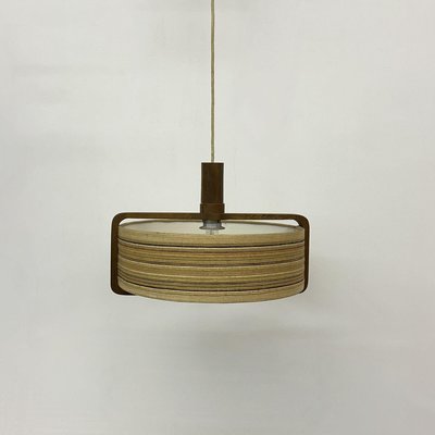 Teak Hanging Lamp from Temde Leuchten, 1970s-BGP-2020852