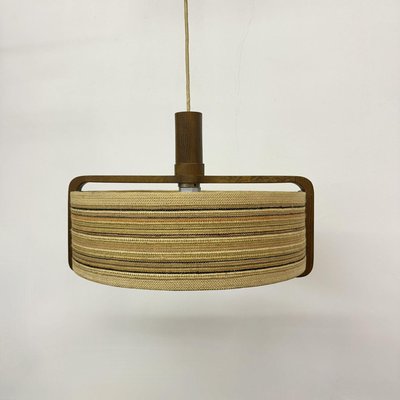 Teak Hanging Lamp from Temde Leuchten, 1970s-BGP-2020852