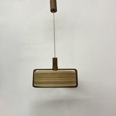 Teak Hanging Lamp from Temde Leuchten, 1970s-BGP-2020852