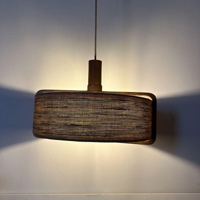 Teak Hanging Lamp from Temde Leuchten, 1970s-BGP-2020852