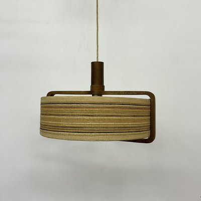 Teak Hanging Lamp from Temde Leuchten, 1970s-BGP-2020852