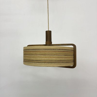 Teak Hanging Lamp from Temde Leuchten, 1970s-BGP-2020852