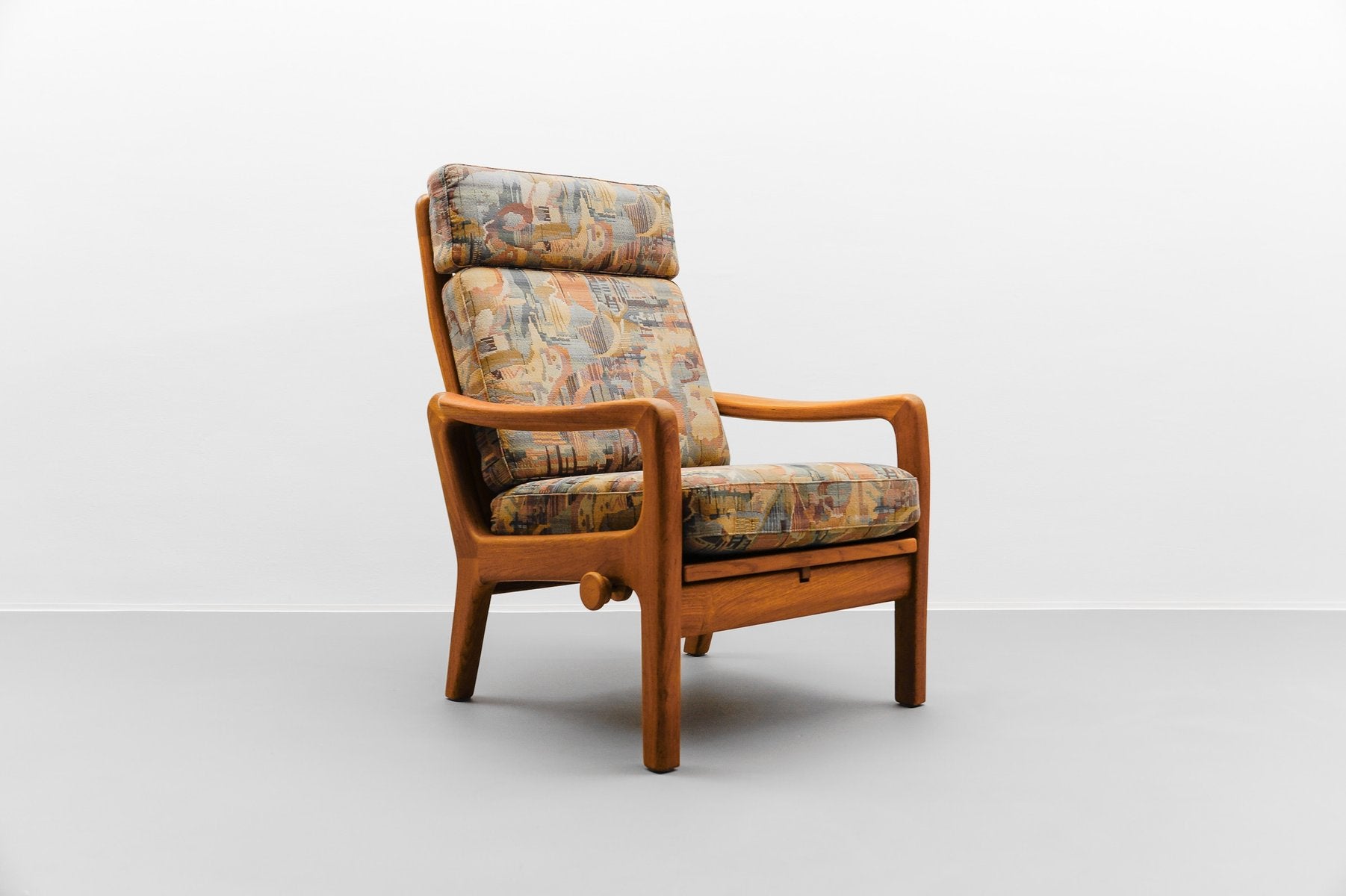 Teak Highback Armchair by Juul Kristensen, 1960s