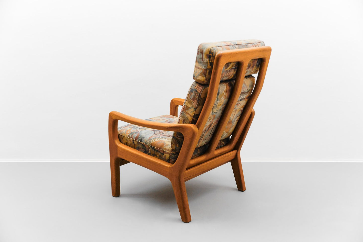 Teak Highback Armchair by Juul Kristensen, 1960s