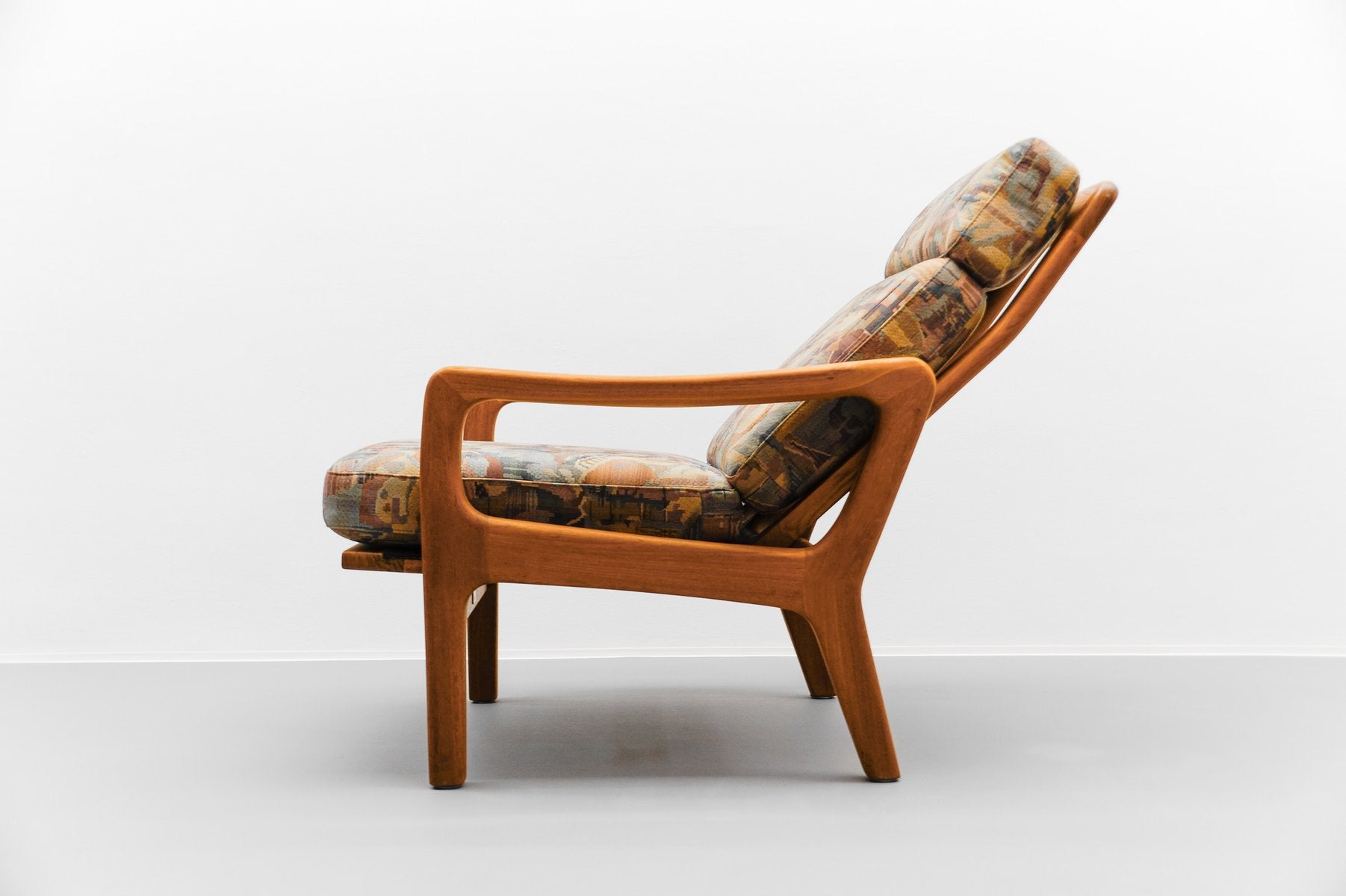 Teak Highback Armchair by Juul Kristensen, 1960s