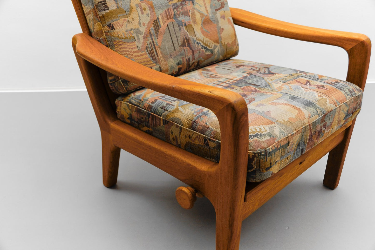 Teak Highback Armchair by Juul Kristensen, 1960s