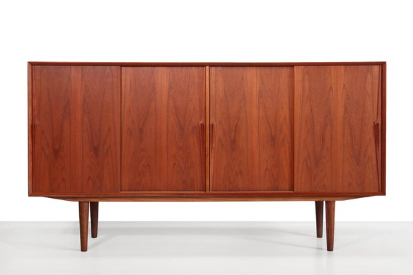 Teak Highboard by Gunni Oman for Omann Jun, 1960s-BQ-2042268