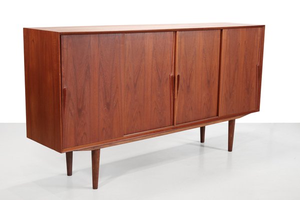 Teak Highboard by Gunni Oman for Omann Jun, 1960s-BQ-2042268