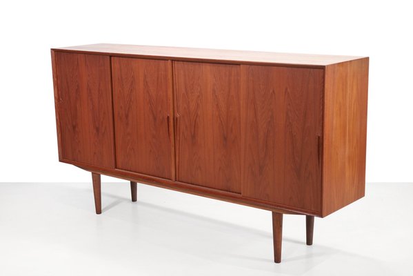 Teak Highboard by Gunni Oman for Omann Jun, 1960s-BQ-2042268