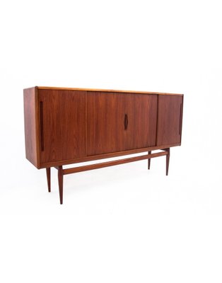 Teak Highboard, Denmark, 1960s-BXB-1730332