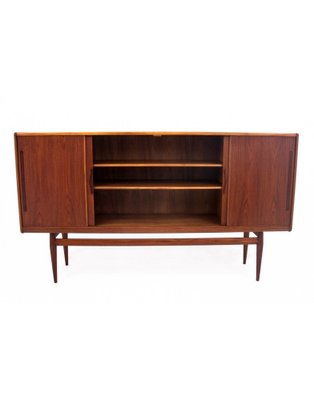 Teak Highboard, Denmark, 1960s-BXB-1730332